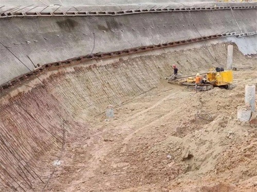西湖基坑边坡加固